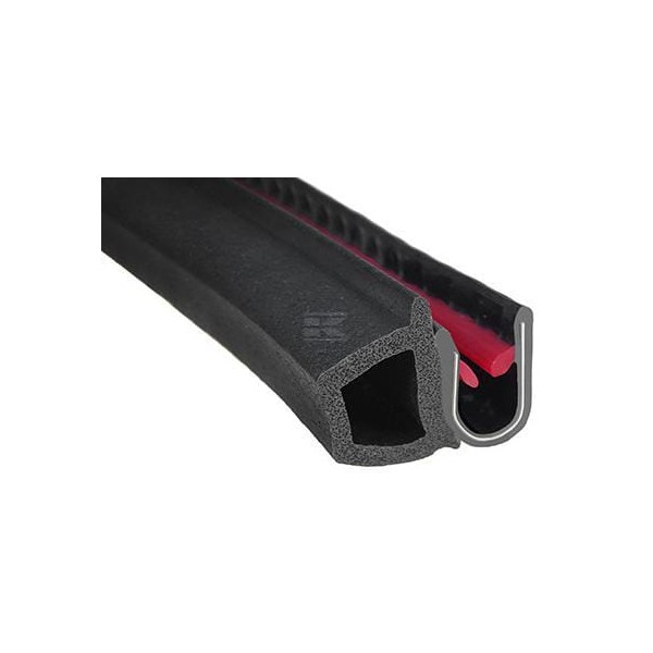 Uszczelka szyby, guma EPDM lita/ekspandowana VLD1233 | Exvi