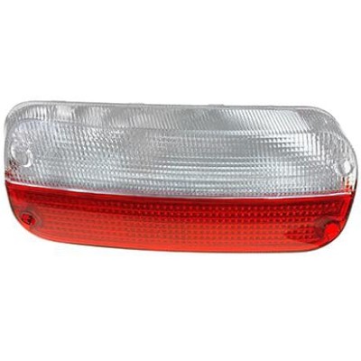 Klosz lampy tylnej, czerwony/przezroczysty VPM3843 | Exvi