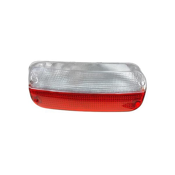 Klosz lampy tylnej, czerwony/przezroczysty VPM3843 | Exvi