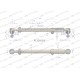 Drążek kierowniczy 478mm AL39023 WARYŃSKI AL39023W | Exvi