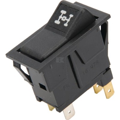 Przełącznik kołyskowy, I-II, on-on, 5-pin 16478000 | Exvi