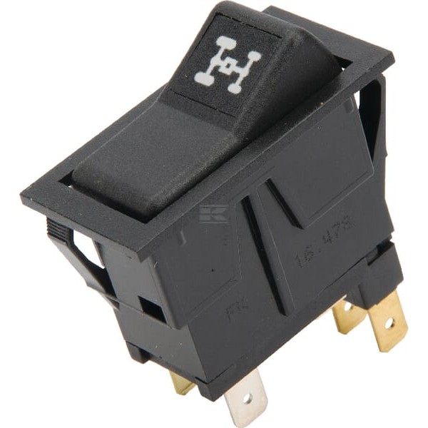 Przełącznik kołyskowy, I-II, on-on, 5-pin 16478000 | Exvi