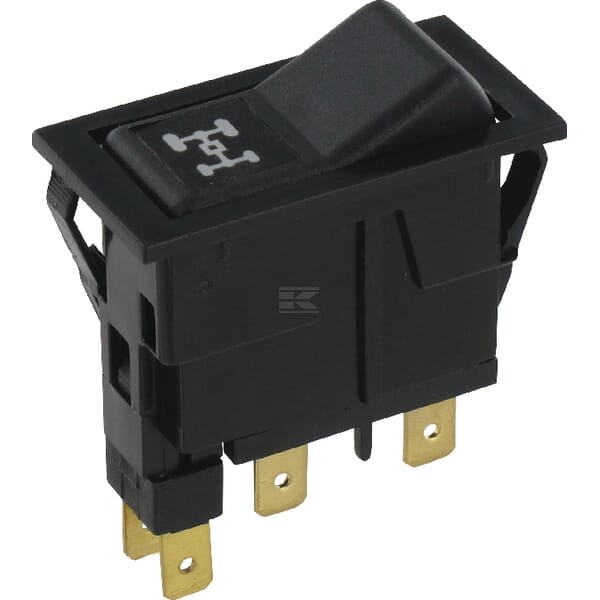 Przełącznik kołyskowy, I-II, on-on, 5-pin 16458000 | Exvi