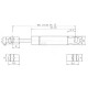 Sprężyna gazowa L585 mm 250N Stabilus CA752967 | Exvi