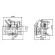 Zaczep transportowy, kulowy, 320 mm HS17103KU | Exvi