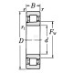 Łożysko walcowe 35x72x23 mm SKF 7500NJ2207E | Exvi