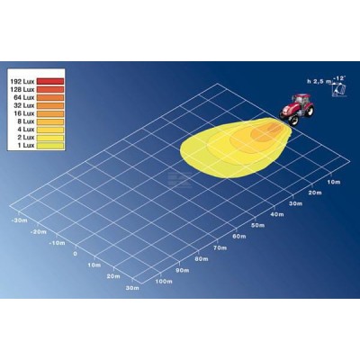 Lampa robocza halogenowa, owalna 55W 1GA996161121 | Exvi