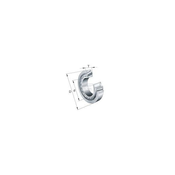 Łożysko stożkowe 50x80x20 mm INA/FAG 32010X | Exvi