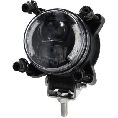 Reflektor przedni LED, okrągły 30/5W 10-30V LA80092 | Exvi