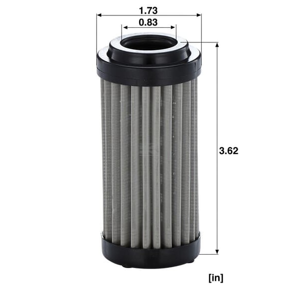 Filtr hydrauliczny HD455 | Exvi
