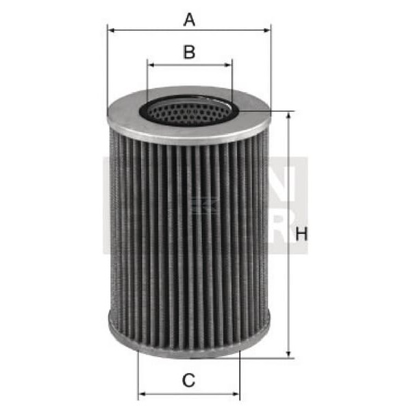 Filtr hydrauliczny HD1349MANN | Exvi