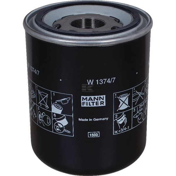 Filtr oleju W13747 | Exvi