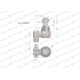Przegub kierowniczy M24x1.5 AL32866 WARYŃSKI AL32866W | Exvi