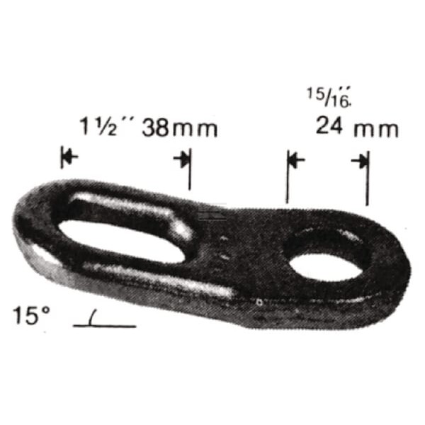 Płyta łącząca, 15° Z790122KR | Exvi