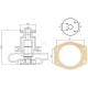 Pompa wody Perkins 41312784 | Exvi