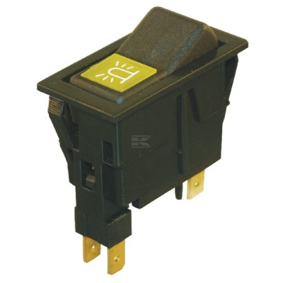 Przełącznik kołyskowy, 0-I, off-on, 4-pin 13389000 | Exvi
