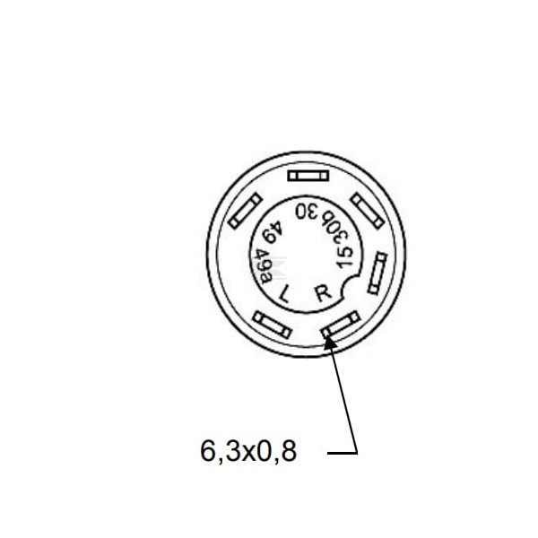 Przełącznik przyciskowy, blokada mechanizmu 11175120 | Exvi