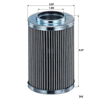 Filtr oleju hydraulicznego HD8254 | Exvi