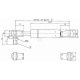 Sprężyna gazowa L344 mm 250N Stabilus CA9748KS | Exvi