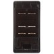 Przełącznik kołyskowy, I-0, 8-pin 6FH004570131 | Exvi