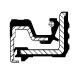 Uszczelniacz CASSETTE-S3 220x265x19 FKM 1630700901N | Exvi