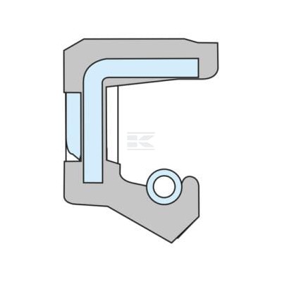 Uszczelniacz oleju 27x40x10 mm typ: CB 274010CBP001 | Exvi