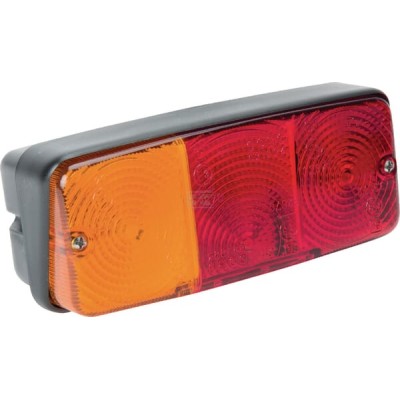Lampa zespolona tylna, lewa prostokątna 02224000 | Exvi