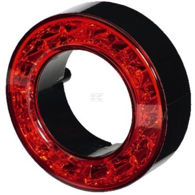Lampa tylna zespolona LED, okrągła 12V 2SB009362041 | Exvi
