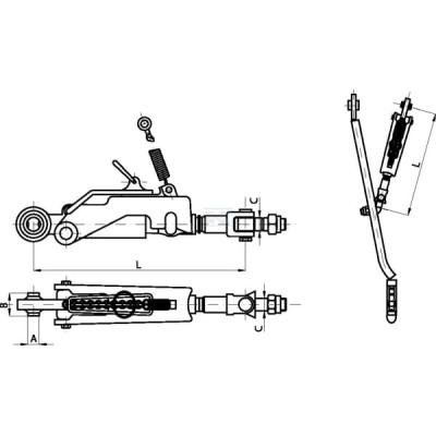 Stabilizator automatyczny, 515 - 545 mm CBM SLAA110HD | Exvi