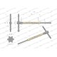 Klucz T ze spinnerem TORX T20 Waryński WMK149 | Exvi