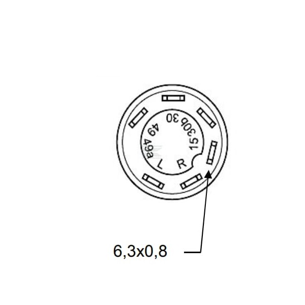 Przełącznik przyciskowy, lamp roboczych 11175260 | Exvi