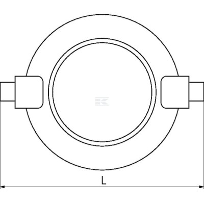 Łożysko oporowe, F&S 1859600001 | Exvi