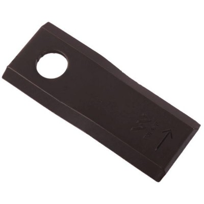Nóż. nożyk kosiarka lewy 98x40x4mm otwór WKR98X40X4L | Exvi