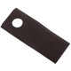Nóż. nożyk kosiarka lewy 115x45x4mm WKR115X45X4L | Exvi