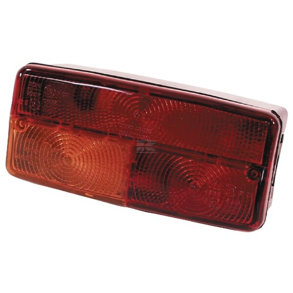 Lampa tylna zespolona, prawa prostokątna 02487000 | Exvi