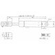 Sprężyna gazowa L326.5 mm 110N Stabilus CA641200 | Exvi