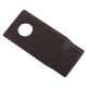Nóż. nożyk kosiarka lewy 102x48x4mm WKR102X48X4L | Exvi