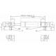 Sprężyna gazowa L500 mm 300N Stabilus CA066281 | Exvi