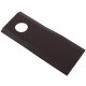 Nóż. nożyk kosiarka prawy 115x45x4mm WKR115X45X4P | Exvi
