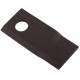 Nóż. nożyk kosiarka lewy 107x50x4mm WKR107X48X4L | Exvi