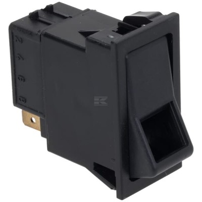 Przełącznik kołyskowy, II+I-0, on-on-on SW10060KR | Exvi