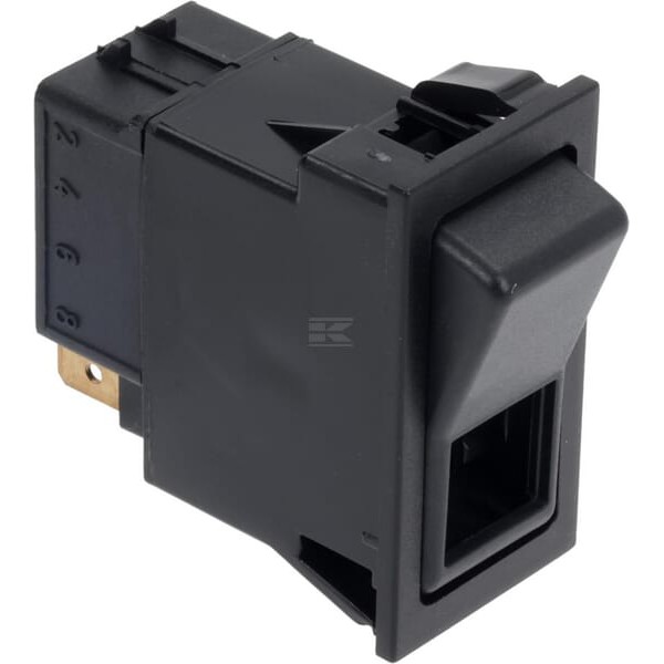 Przełącznik kołyskowy, II+I-0, off-on-on SW10061KR | Exvi