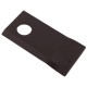 Nóż. nożyk kosiarka prawy 102x48x4mm WKR102X48X4P | Exvi
