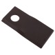 Nóż. nożyk kosiarka prawy 107x50x4mm WKR107X50X4P | Exvi