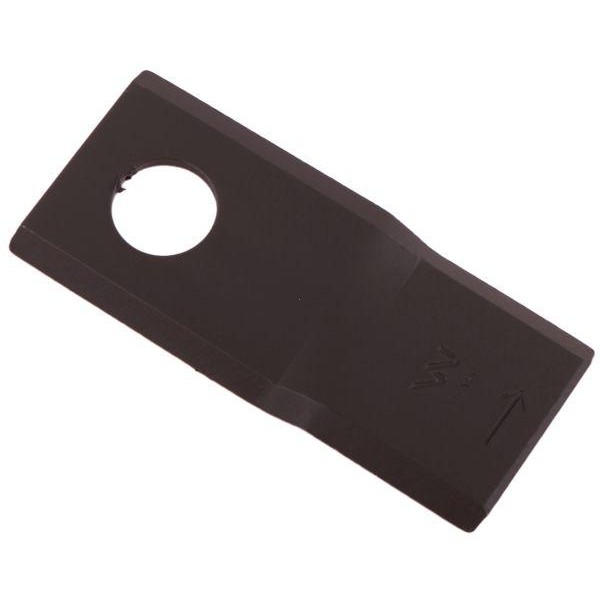 Nóż. nożyk kosiarka lewy 110x48x3mm WKR110X48X3L | Exvi