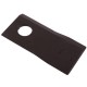 Nóż. nożyk kosiarka prawy 105x48x4mm WKR105X48X4P | Exvi