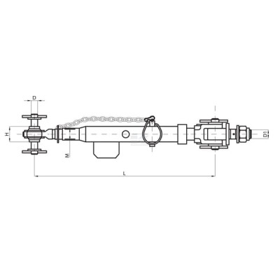 Stabilizator mechaniczny, 560 - 600 mm CBM SL7 | Exvi