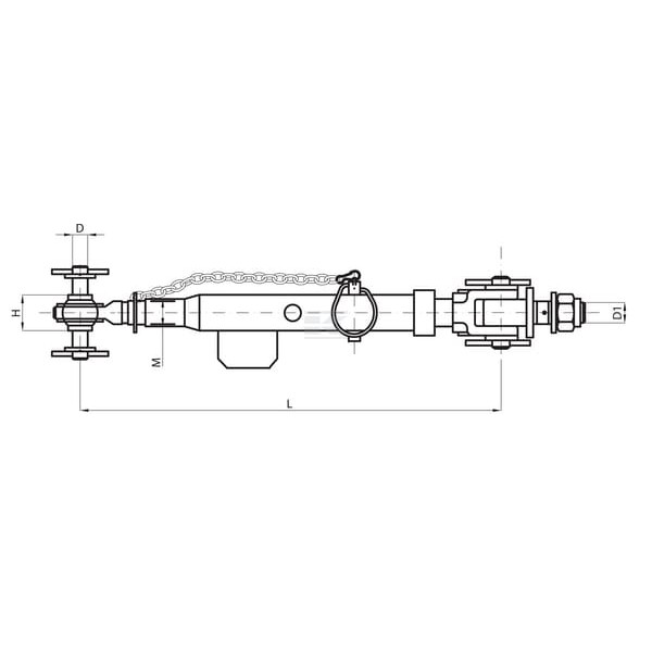 Stabilizator mechaniczny, 560 - 600 mm CBM SL7 | Exvi