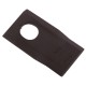 Nóż. nożyk kosiarka lewy 92x48x4mm otwór WKR92X48X4L | Exvi