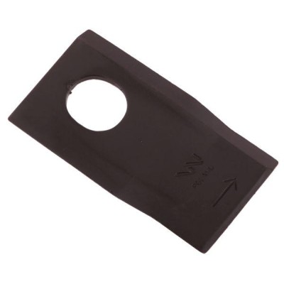 Nóż. nożyk kosiarka lewy 92x48x4mm otwór WKR92X48X4L | Exvi